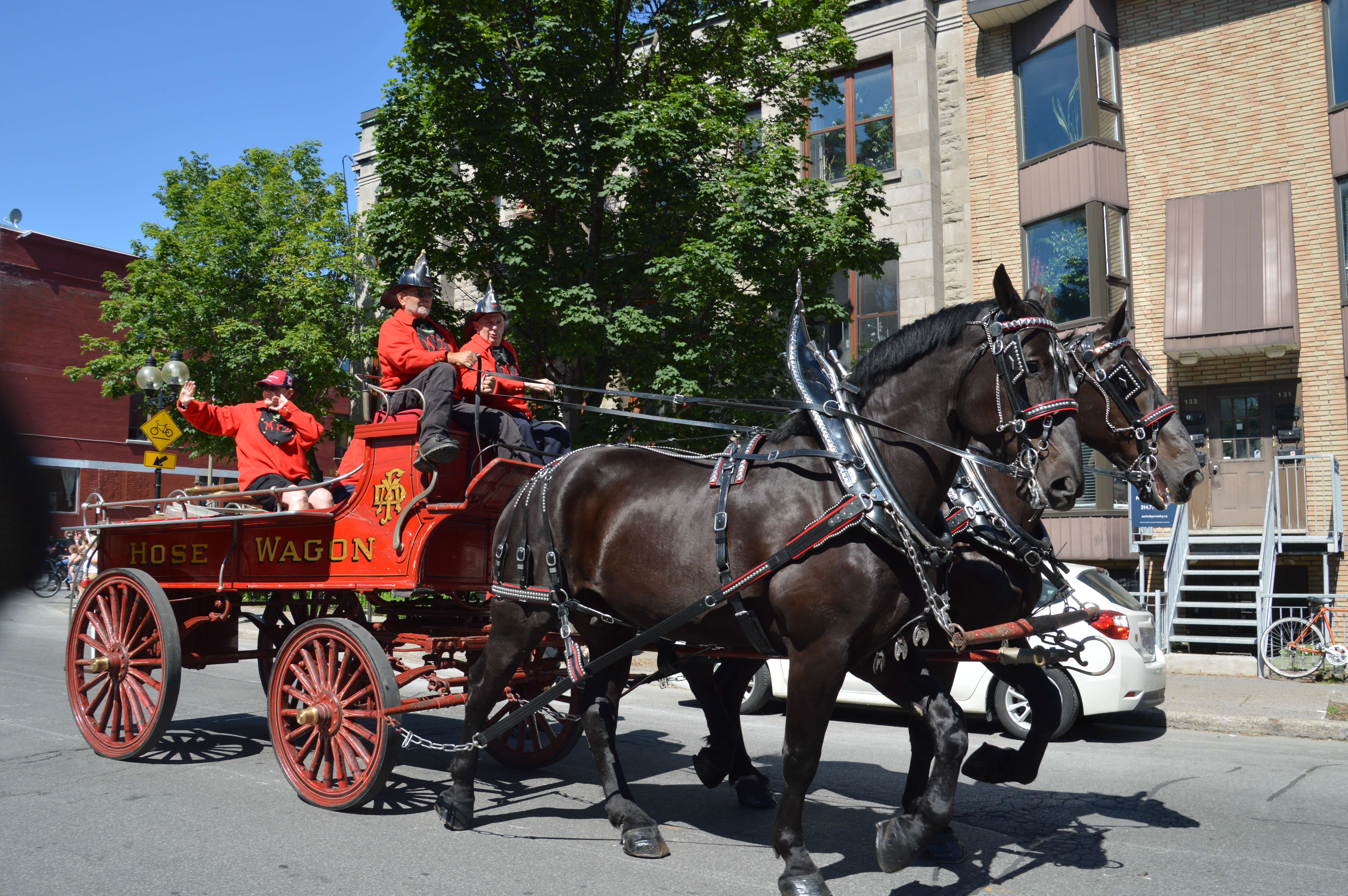 Hose wagon